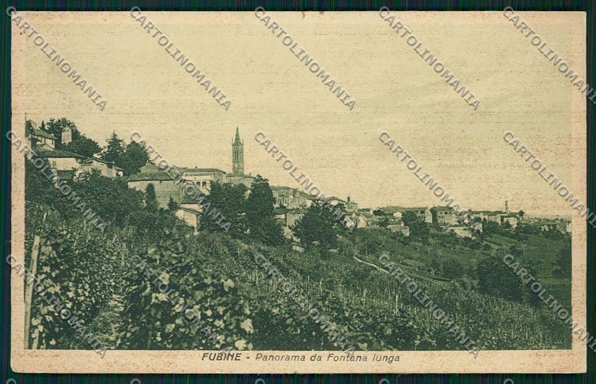 Alessandria Fubine cartolina QK0778 – fronte
