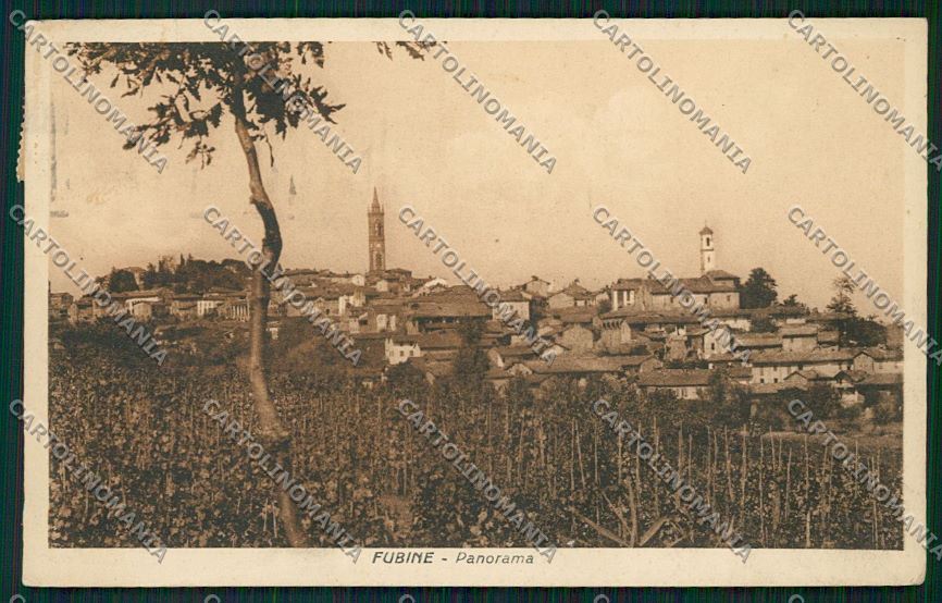 Alessandria Fubine cartolina QK0779 – fronte