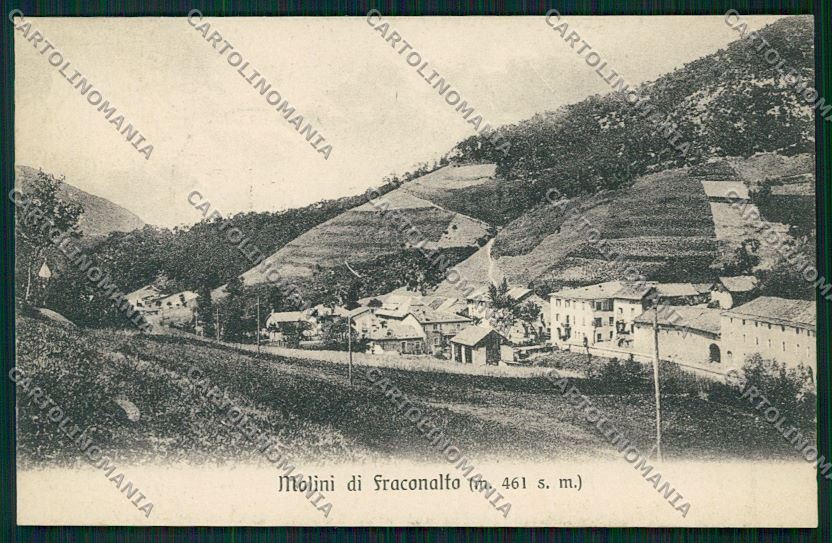 Alessandria Fraconalto Molini cartolina QK0780 – fronte