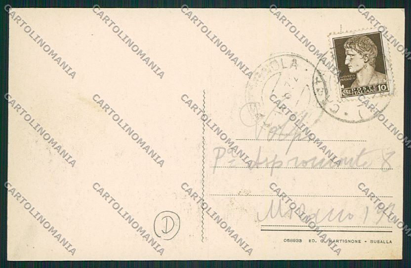 Alessandria Fraconalto Molini cartolina QK0780 – retro