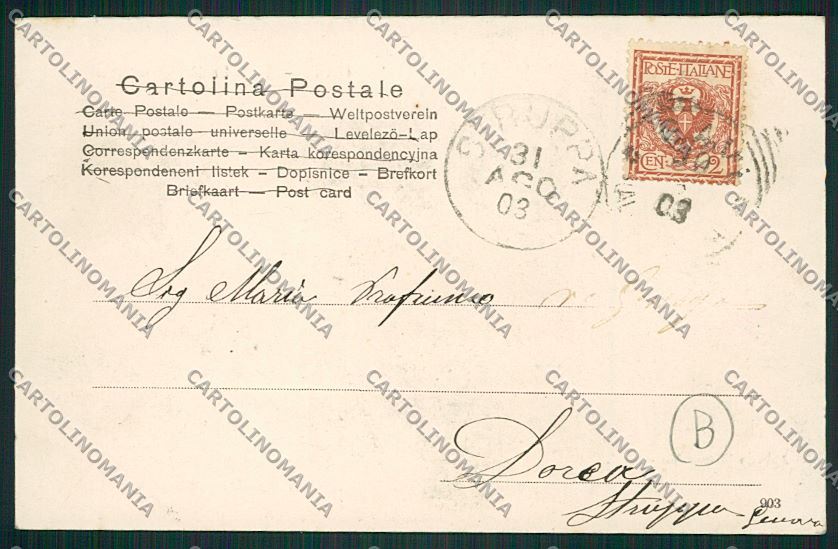 Alessandria Gavi cartolina QK0795 – retro