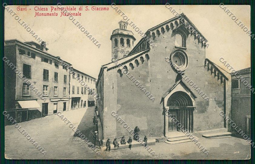 Alessandria Gavi cartolina QK0799 – fronte