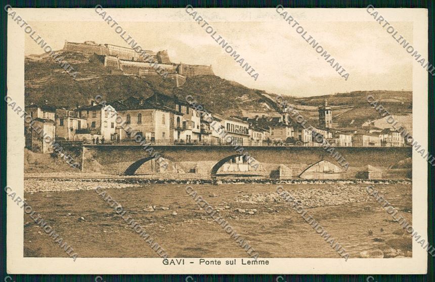 Alessandria Gavi cartolina QK0805 – fronte