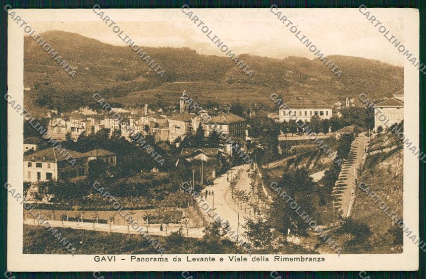 Alessandria Gavi cartolina QK0809 – fronte