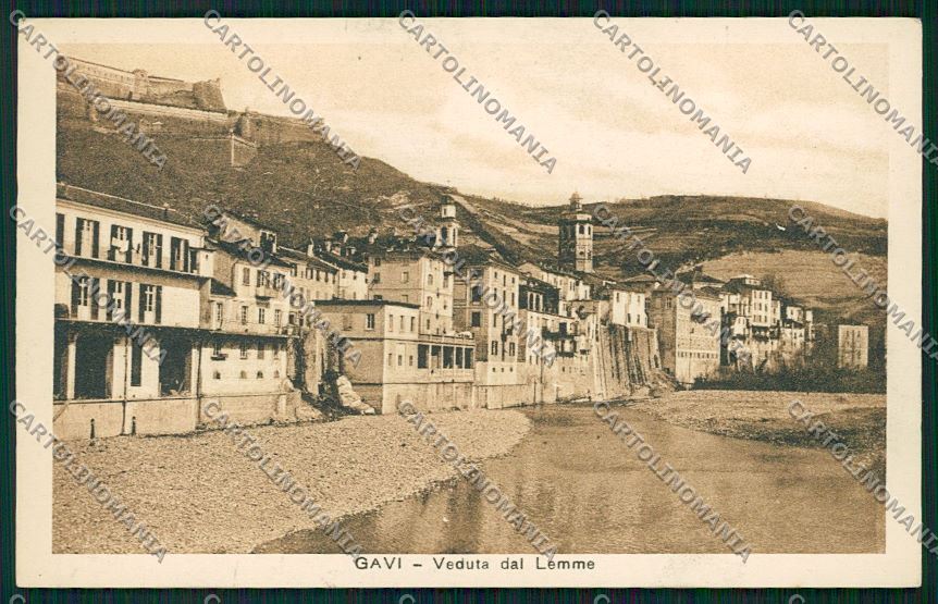 Alessandria Gavi cartolina QK0810 – fronte