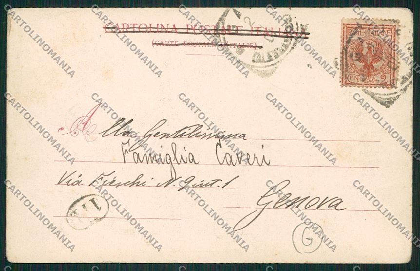 Alessandria Gavi cartolina QK0811 – retro