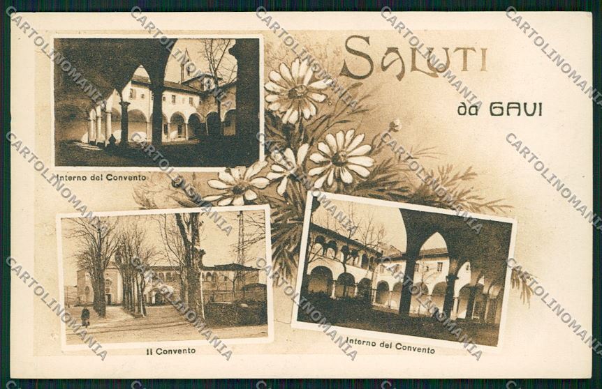 Alessandria Gavi Saluti da cartolina QK0812 – fronte
