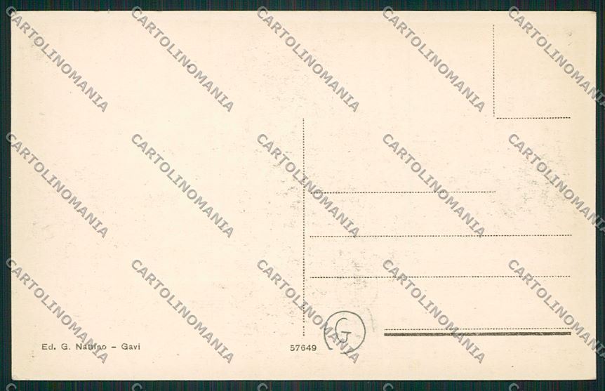 Alessandria Gavi Saluti da cartolina QK0812 – retro