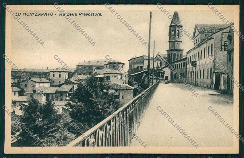 Alessandria Lu Monferrato cartolina QK0823 – fronte