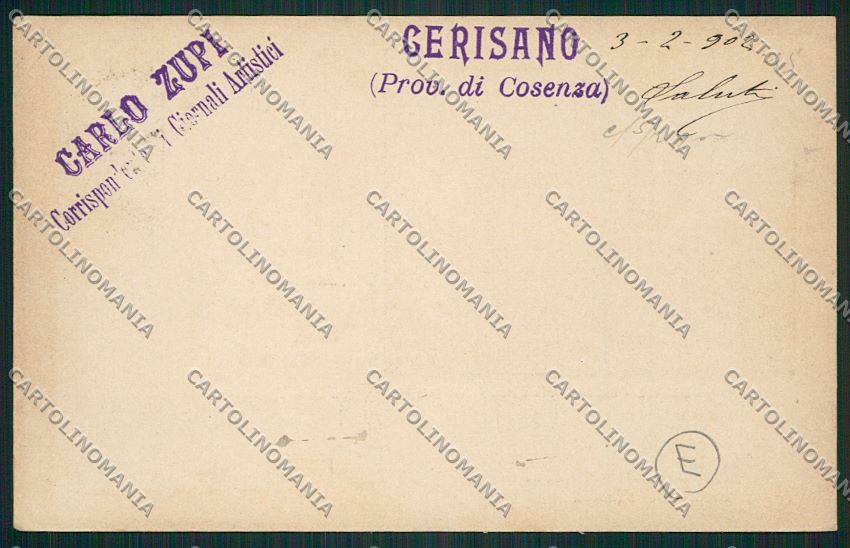 Alessandria Molare cartolina QK0830 – retro