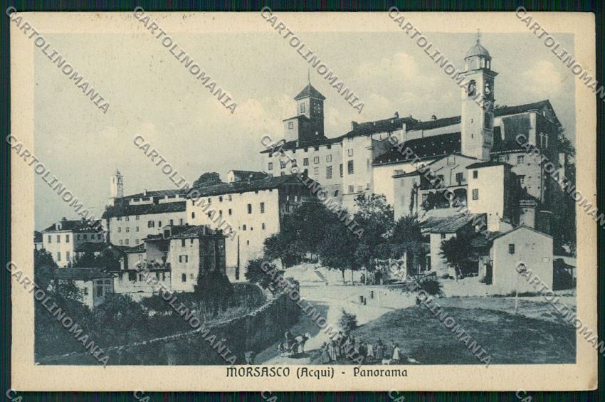 Alessandria Morsasco cartolina QK0833 – fronte