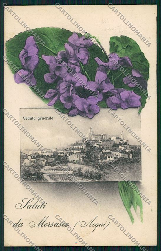 Alessandria Morsasco Saluti da cartolina QK0836 – fronte