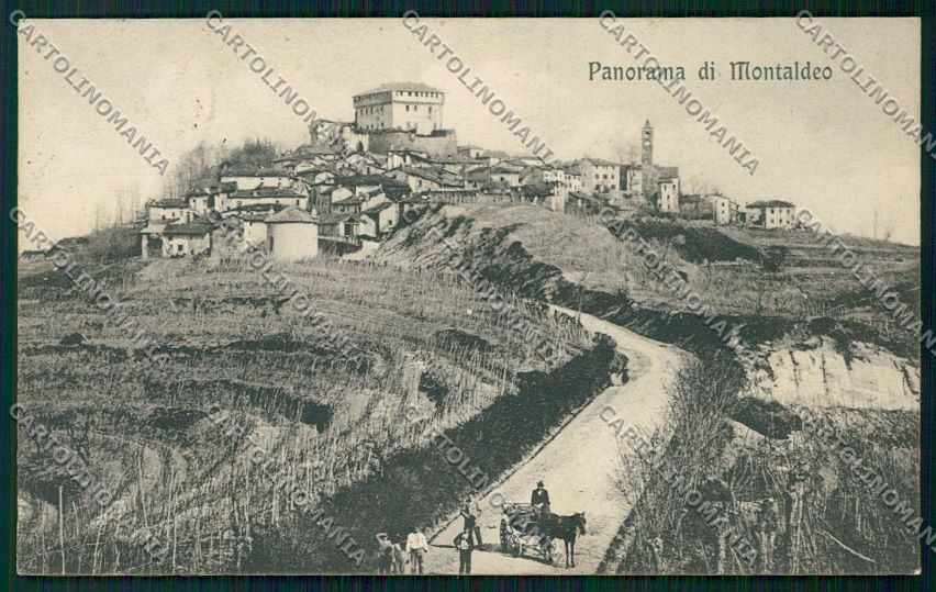 Alessandria Montaldeo cartolina QK0837 – fronte