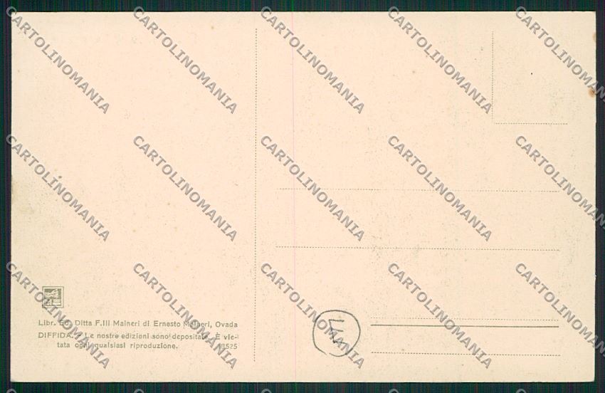 Alessandria Montaldeo cartolina QK0838 – retro