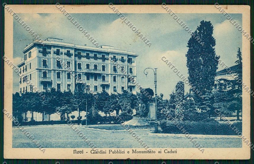Alessandria Novi Ligure PIEGHINA cartolina QK0847 – fronte