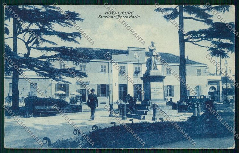 Alessandria Novi Ligure Stazione cartolina QK0851 – fronte