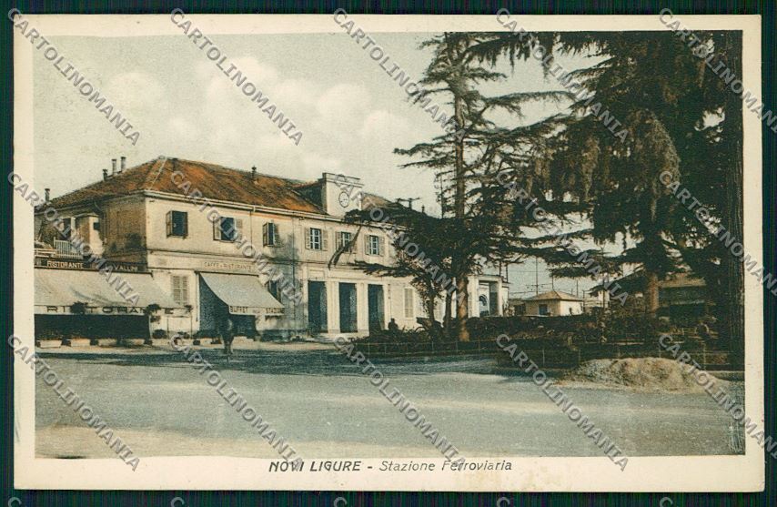 Alessandria Novi Ligure Stazione cartolina QK0852 – fronte