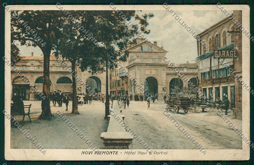 Alessandria Novi Ligure PIEGHINE cartolina QK0854 – fronte