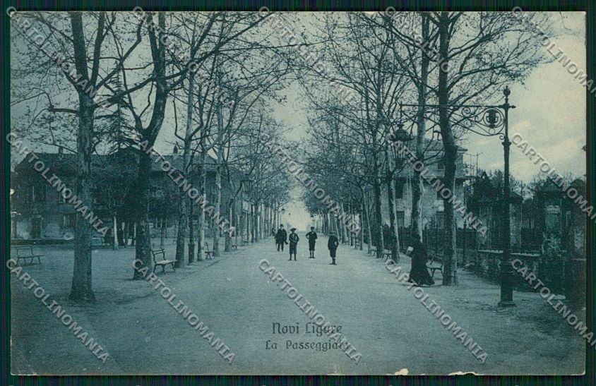 Alessandria Novi Ligure ABRASA cartolina QK0861 – fronte