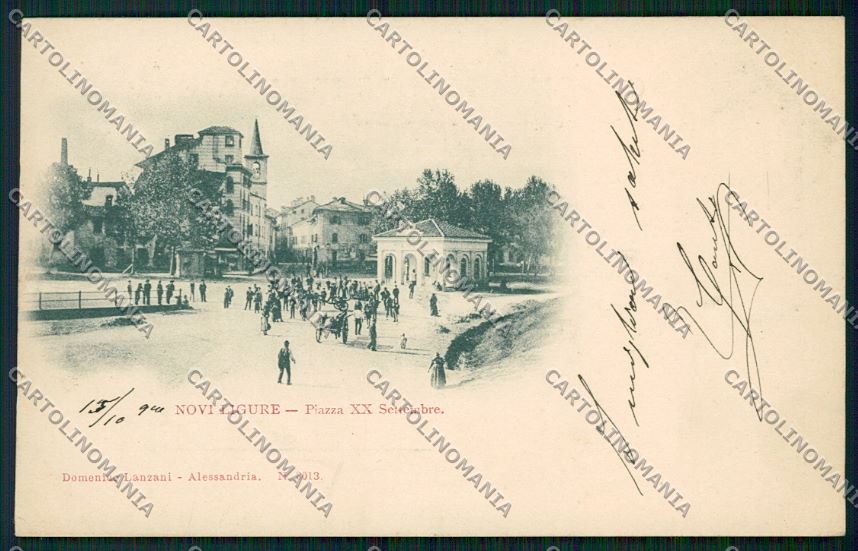 Alessandria Novi Ligure cartolina QK0868 – fronte