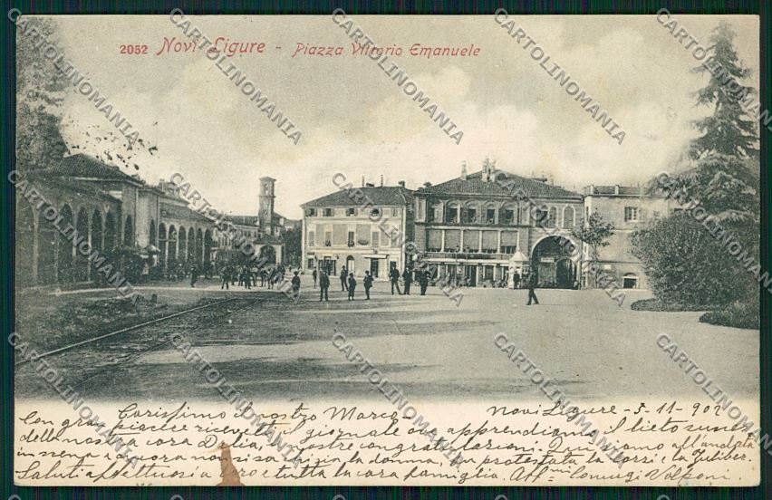 Alessandria Novi Ligure cartolina QK0869 – fronte