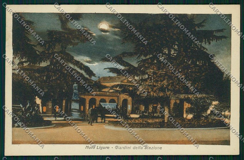 Alessandria Novi Ligure Chiaro di luna cartolina QK0878 – fronte