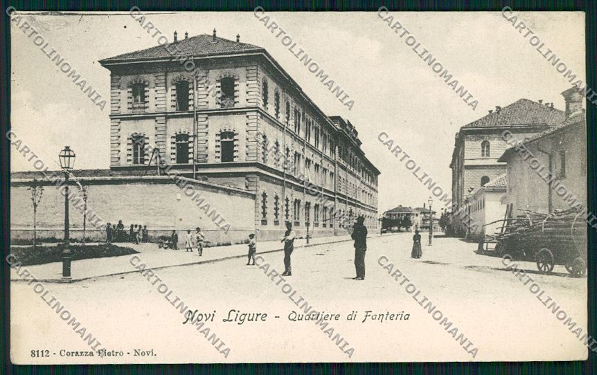 Alessandria Novi Ligure cartolina QK0879 – fronte
