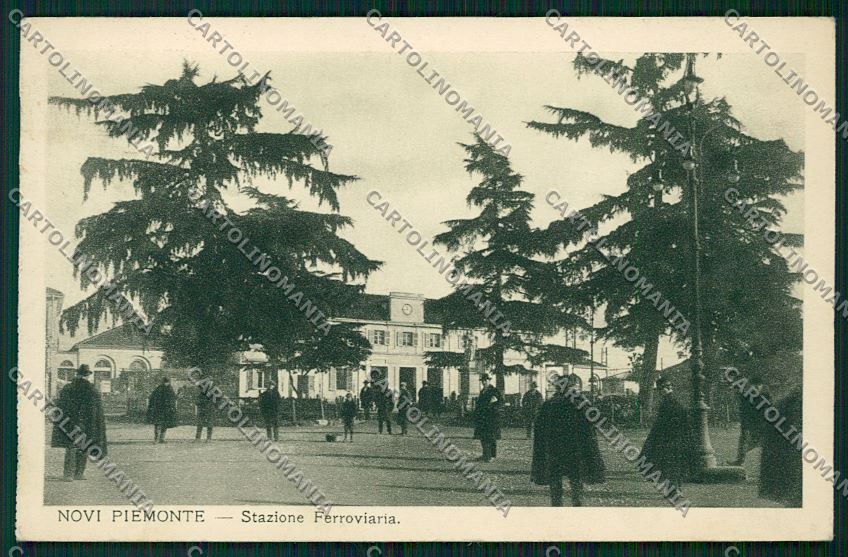 Alessandria Novi Ligure Stazione cartolina QK0881 – fronte