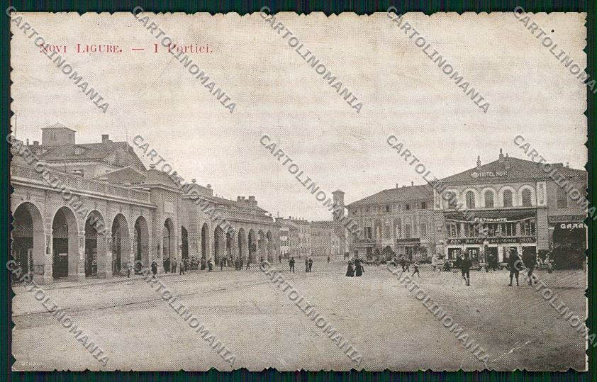 Alessandria Novi Ligure PIEGA cartolina QK0883 – fronte