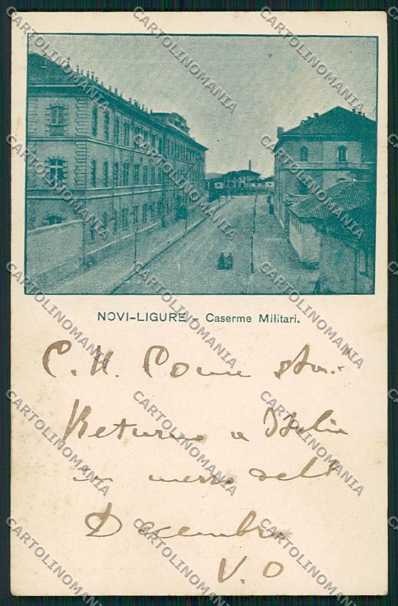 Alessandria Novi Ligure cartolina QK0886 – fronte