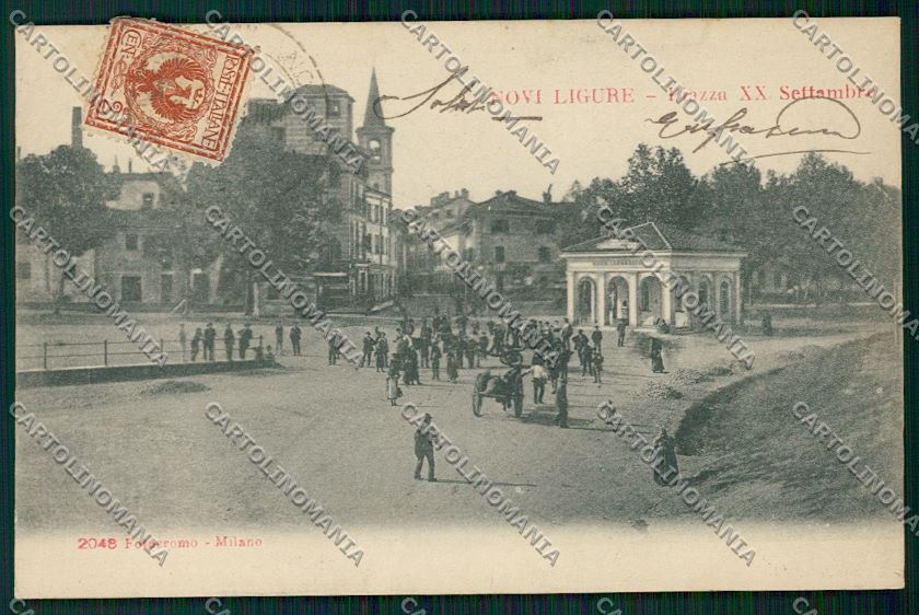 Alessandria Novi Ligure cartolina QK0888 – fronte