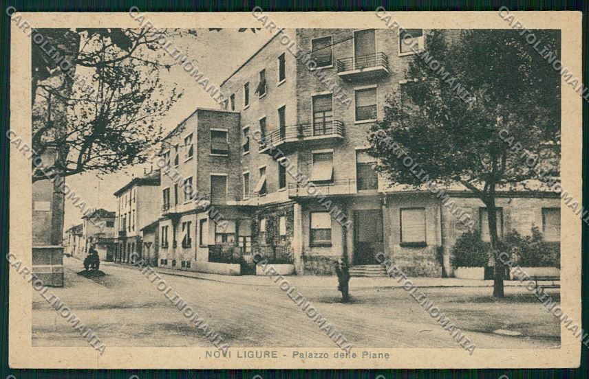 Alessandria Novi Ligure PIEGA cartolina QK0893 – fronte