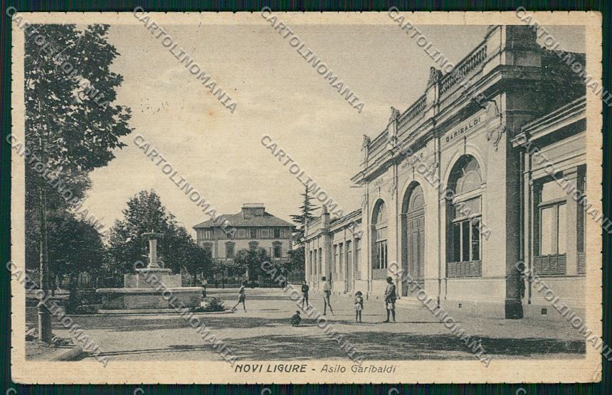 Alessandria Novi Ligure PIEGATA cartolina QK0899 – fronte