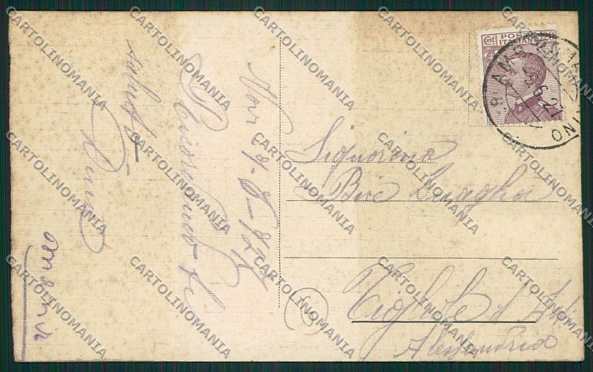 Alessandria Novi Ligure cartolina QK0902 – retro