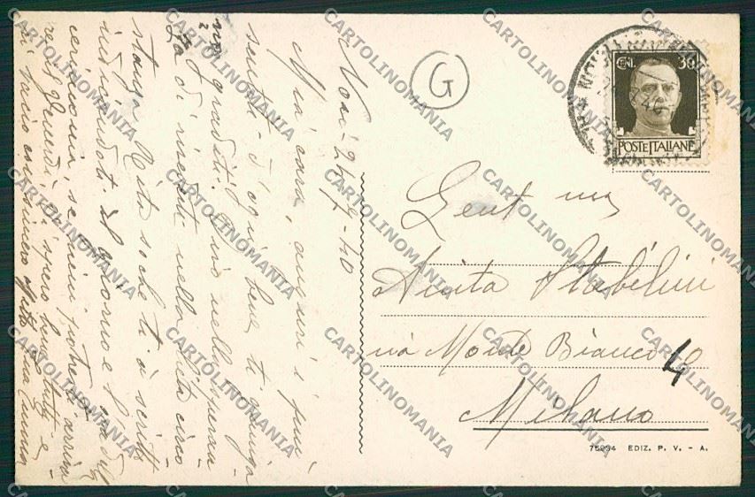 Alessandria Novi Ligure cartolina QK0912 – retro