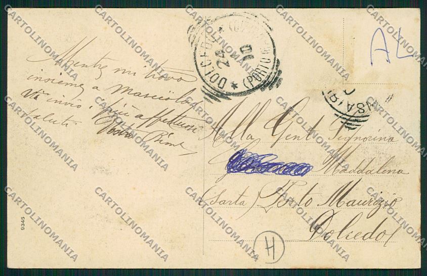 Alessandria Novi Ligure cartolina QK0916 – retro