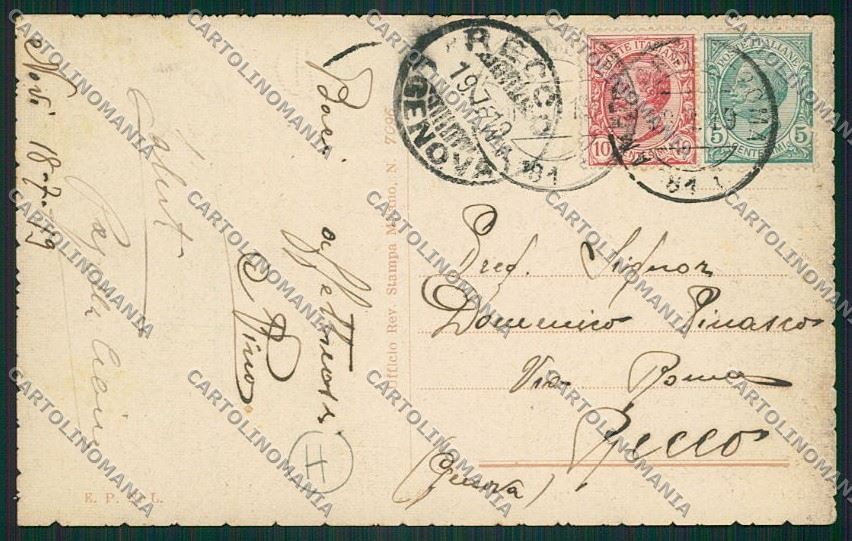 Alessandria Novi Ligure cartolina QK0917 – retro