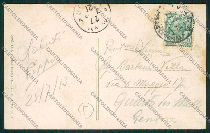 Alessandria Ovada cartolina QK0932 – retro