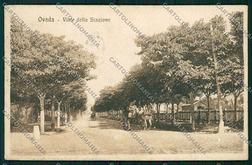 Alessandria Ovada cartolina QK0934 – fronte