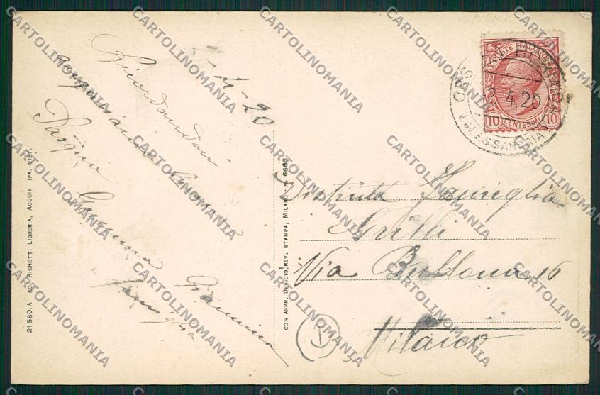 Alessandria Orsara Bormida cartolina QK0938 – retro