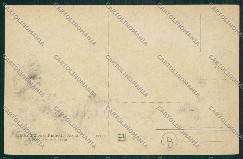 Alessandria Ponzone cartolina QK0945 – retro