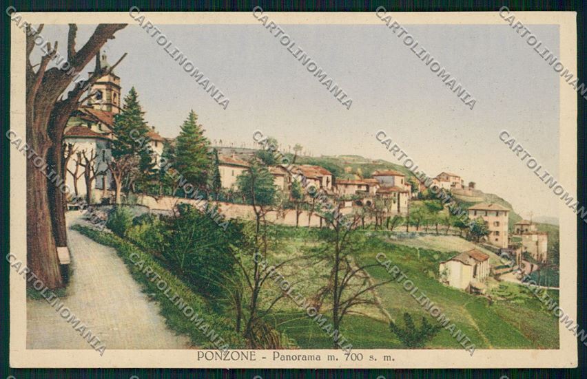 Alessandria Ponzone cartolina QK0946 – fronte