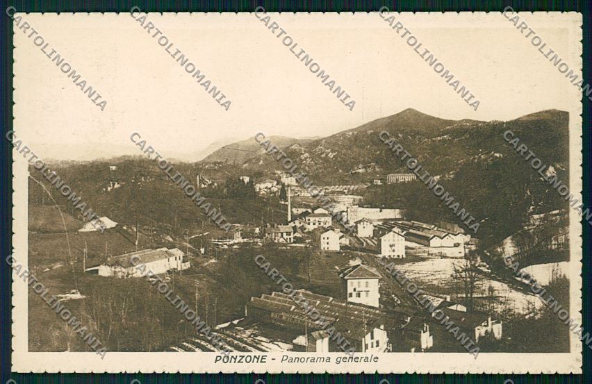 Alessandria Ponzone cartolina QK0948 – fronte
