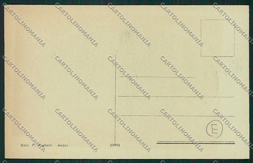Alessandria Ponzone cartolina QK0949 – retro