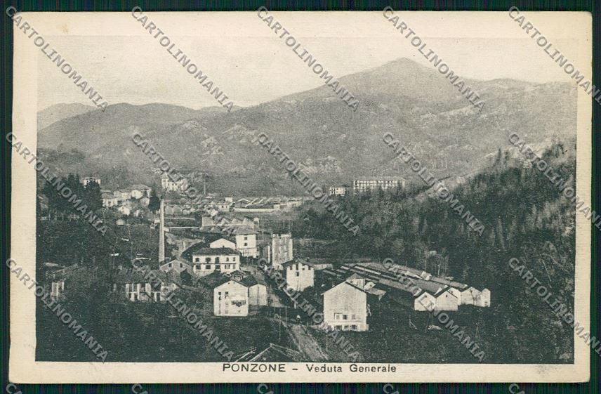 Alessandria Ponzone cartolina QK0950 – fronte