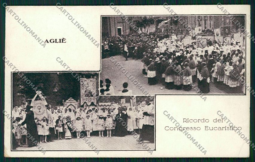 Torino Agliè cartolina QK0962 – fronte