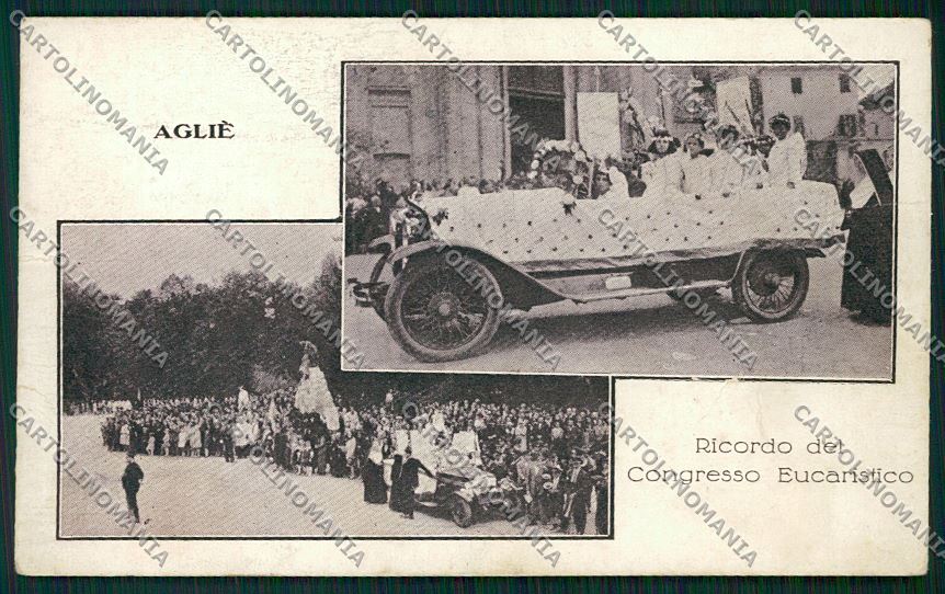 Torino Agliè cartolina QK0964 – fronte