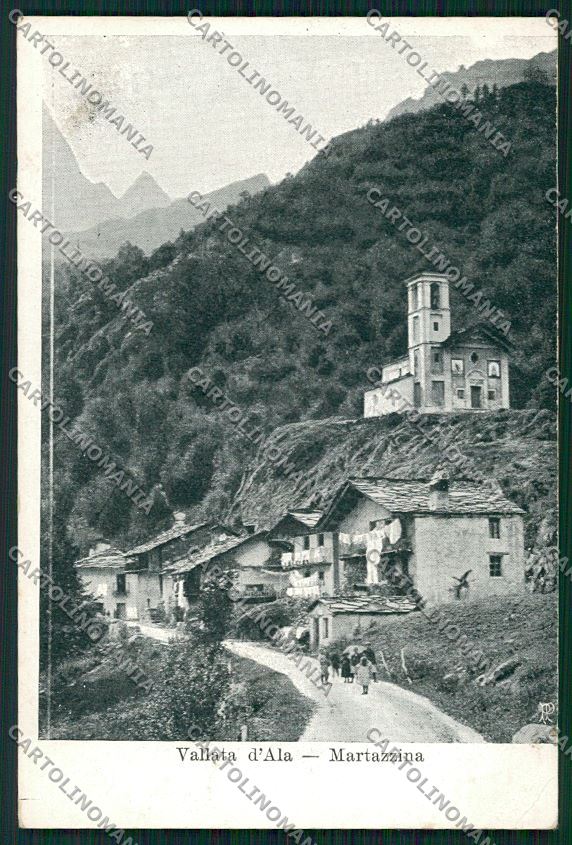 Torino Ala di Stura Martassina cartolina QK0972 – fronte