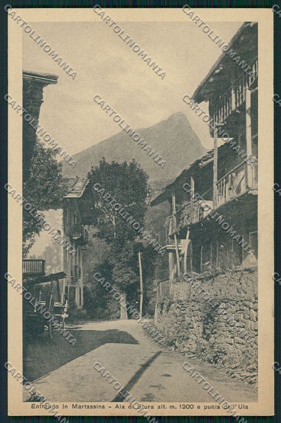 Torino Ala di Stura Martassina cartolina QK0983 – fronte
