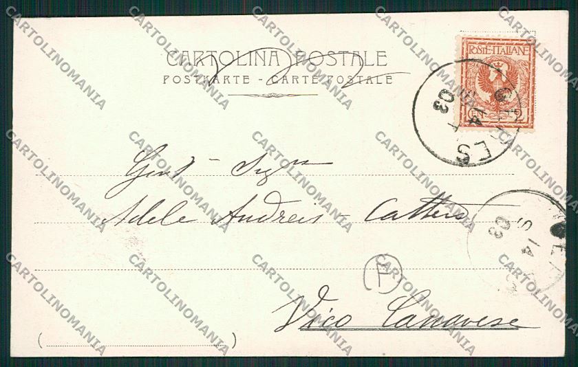 Torino Ala di Stura Le Molette cartolina QK0985 – retro